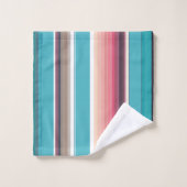 Stripes van de horizon bad handdoek (Wasdoekje)