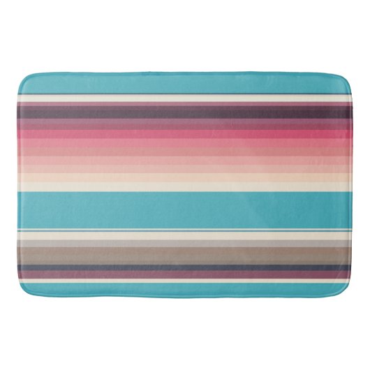 Stripes van de horizon badmat (Voorkant)
