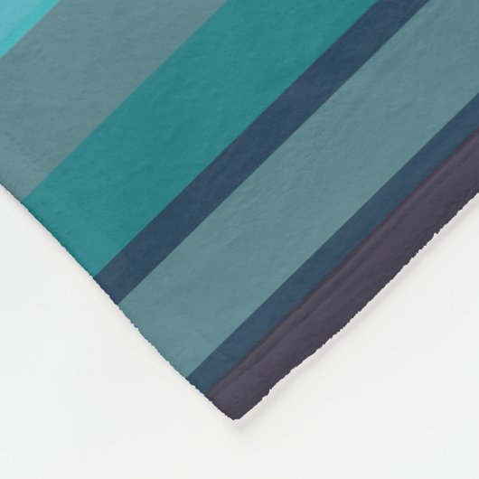 Stripes van de horizon fleece deken (Hoek)