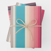 Stripes van de horizon inpakpapier vel (In situ)