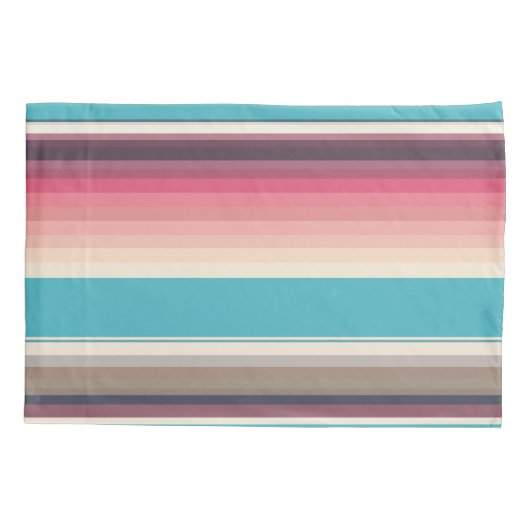 Stripes van de horizon kussensloop (Achterkant)