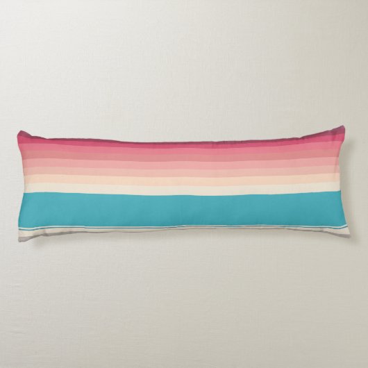 Stripes van de horizon lichaamskussen (Achterkant)