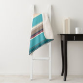 Stripes van de horizon sherpa deken (In situ)