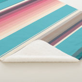 Stripes van de horizon sherpa deken (3/4)