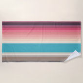 Stripes van de horizon strandlaken (Voorkant)