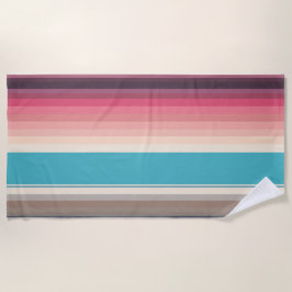 Stripes van de horizon strandlaken