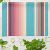 Stripes van de horizon theedoek (Gevouwen)