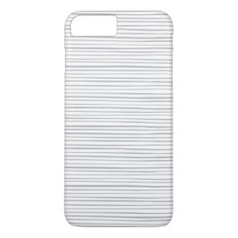 Stripes van de Waterverf van Classy Grey Case-Mate iPhone Case