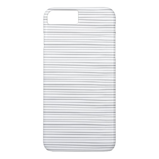 Stripes van de Waterverf van Classy Grey Case-Mate iPhone Case (Achterkant)