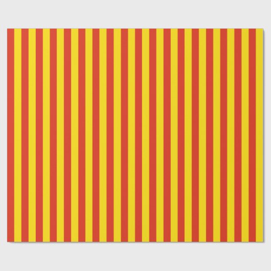 Stripes van rood en geel papier (Vlak)