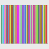 Stripes van verschillende kleuren cadeaupapier (Vlak)