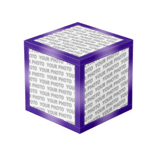 STRIPES-verlopen - violet en uw ideeën Kubus