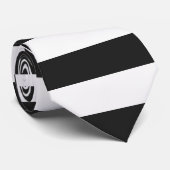 STRIPES verstelbaar zwart Stropdas (Opgerold)