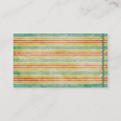  stripes visitekaartje (Achterkant)
