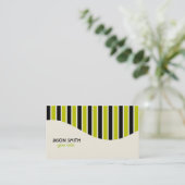 Stripes Visitekaartje (Staand voorkant)
