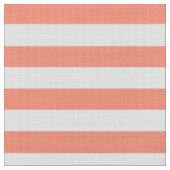 Stripes Vivid Tangerine Stof (Close Up)