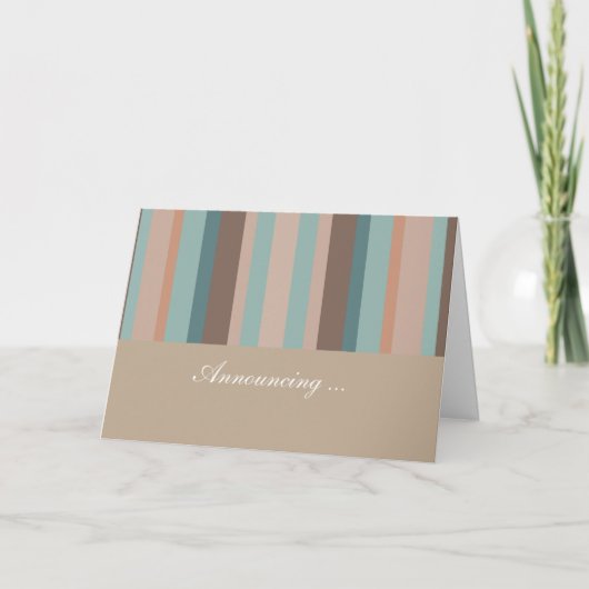 Stripes voor de Stille Oceaan Aankondiging (Voorkant)