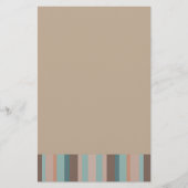 Stripes voor de Stille Oceaan Briefpapier (Voorkant)