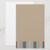 Stripes voor de Stille Oceaan Briefpapier (Voorkant / Achterkant)