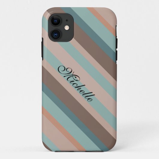 Stripes voor de Stille Oceaan Case-Mate iPhone Case (Achterkant)