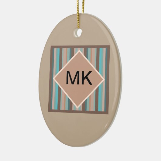 Stripes voor de Stille Oceaan Keramisch Ornament (Links)