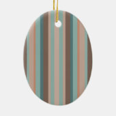Stripes voor de Stille Oceaan Keramisch Ornament (Achterkant)