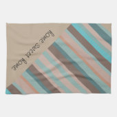 Stripes voor de Stille Oceaan Theedoek (Horizontaal)