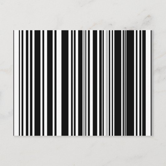 Stripes voor je ogen briefkaart (Voorkant)