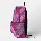 Stripes voor muzieknoten bedrukte rugzak (Rechts)