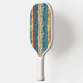 Stripes voor muzieknoten pickleball paddle (Links)