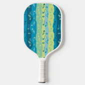 Stripes voor muzieknoten pickleball paddle (Achterkant)