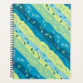 Stripes voor muzieknoten planner (Voorkant)