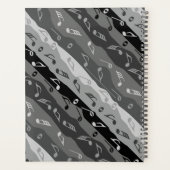 Stripes voor muzieknoten planner (Achterkant)