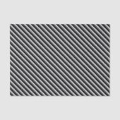 Stripes voor winterwintersneeuw-Wereldbol-vakantie Tissuepapier (Voorkant)