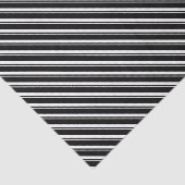 Stripes voor winterwintersneeuw-Wereldbol-vakantie Tissuepapier (Detail)