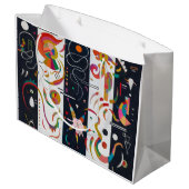 Stripes, Wassily Kandinsky Groot Cadeauzakje (Achterkant Gekanteld)