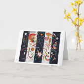 Stripes, Wassily Kandinsky Kaart (Gele Bloem)