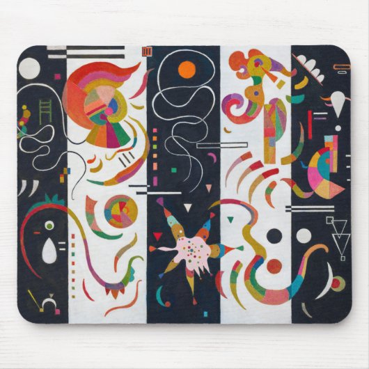 Stripes, Wassily Kandinsky Muismat (Voorkant)