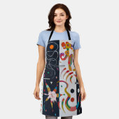 Stripes, Wassily Kandinsky Schort (Gedragen)