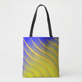 Stripes Wave Tote Bag (Voorkant)