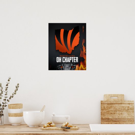 Stripes werken diepgaand | Hoofdstuk Ohio Poster (Keuken)