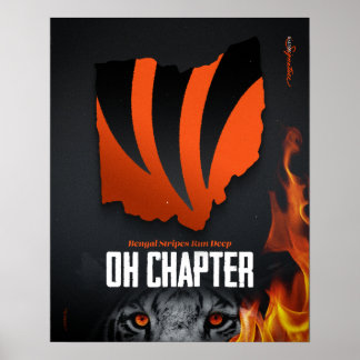 Stripes werken diepgaand | Hoofdstuk Ohio Poster