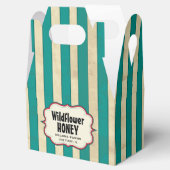 Stripes Wildflower Honing Product Boxes Bedankdoosjes (Geopend)