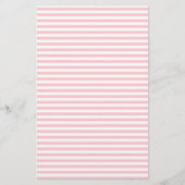 Stripes - wit en roze briefpapier (Voorkant)