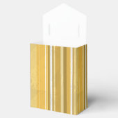 Stripes Yellow Bedankdoosjes (Geopend)