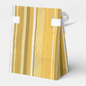 Stripes Yellow Bedankdoosjes (Achterkant)