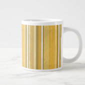 Stripes Yellow Grote Koffiekop (Rechts)