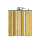 Stripes Yellow Heupfles (Achterkant)