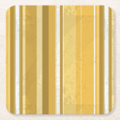 Stripes Yellow Kartonnen Onderzetters (Voorkant)