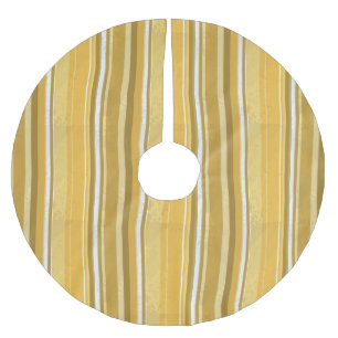 Stripes Yellow Kerstboom Rok